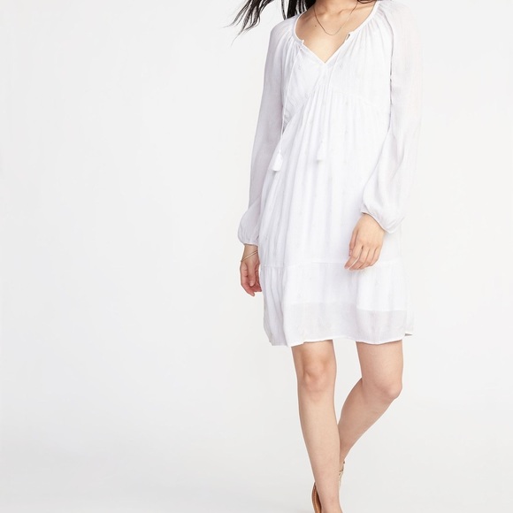 Old Navy boho white dress - Picture 1 of 7